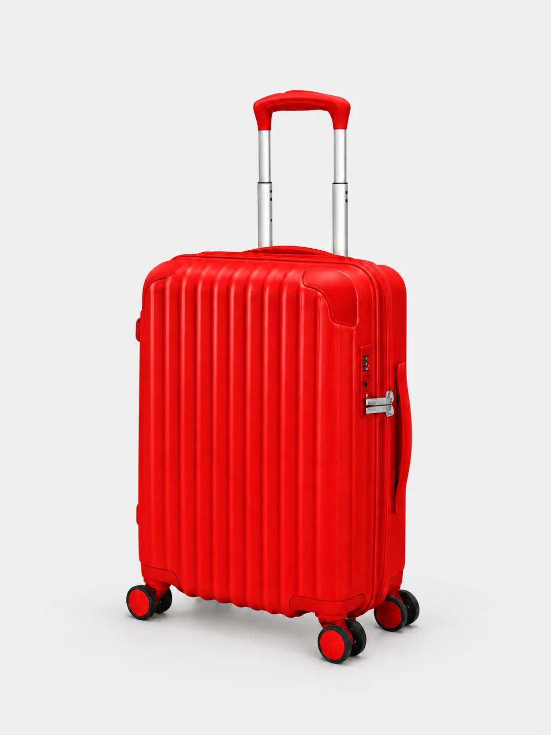 San Michelle Metro Traveller Pro 55cm Suitcase - Red